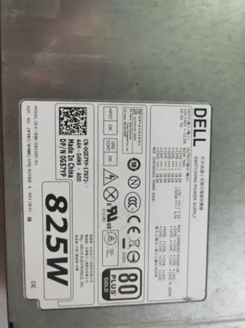 H825Ef-01 825W Server Psu For Dell T7910 T5810 T7810 T7610