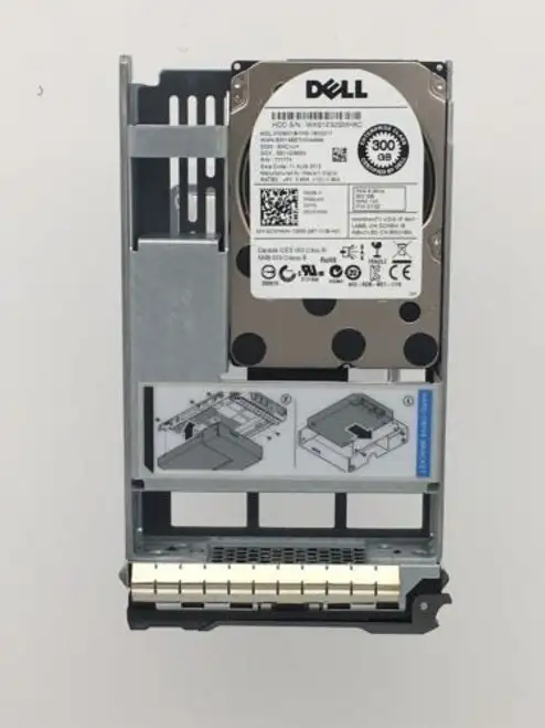Wd/Dell Sas Hdd 2.5" 300Gb Ehcvjh 10 Aug 2012 Fw D1S2 10K Tray