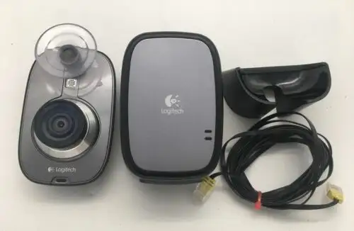 Logitech Alert 700I Indoor Camera W Power Adapter 861-000026 W Sd Memory
