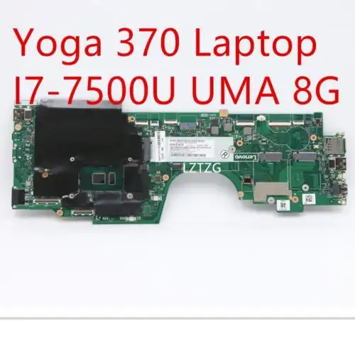 Placa Base Para Lenovo Thinkpad Yoga 370 Portátil Mainboard I7-7500 Uma 8G 01Hy169