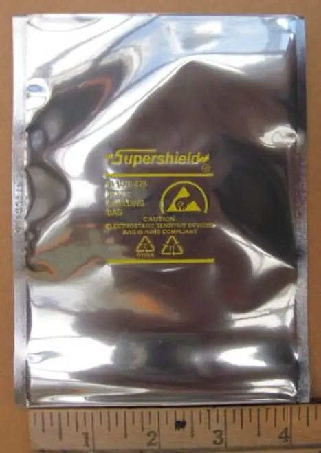 4 000 4X6" -Top Dou Yee Static Shield Bags -