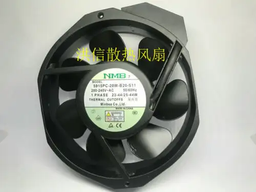 1 Pcs Original Nmb Fan 5915Pc-20W-B20-S11 Ac 200-240V 23-44/24-44W