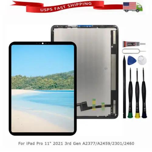For Ipad Pro 11" 2021 3Rd Gen A2377/A2459/2301/2460 Lcd Screen Display Digitizer