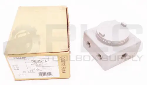 New Killark Grss-1 1/2" Outlet Body 7 Hubs Unpainted Furnished