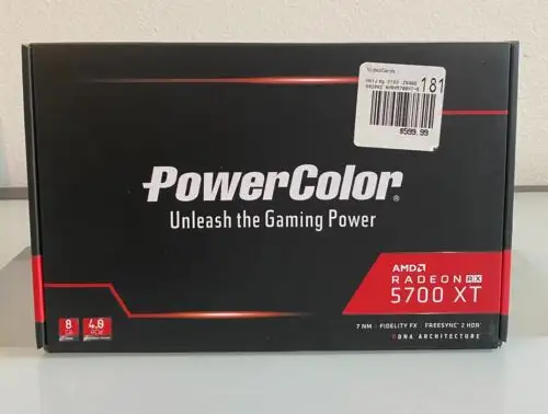 New Sealed Powercolor Amd Radeon Rx 5700 Xt 8Gb Graphics Card