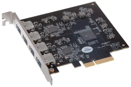 Sonnet Allegro Pro Usb 3.1 Type A Pcie Card (Four Superspeed 10Gbps Connectors)
