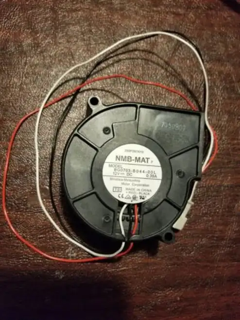 1 Pcs Nmb Fan Bg0703-B042-00L 7525 Dc 12V 0.16A 7Cm 3 Pin