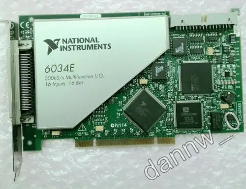 Nouveau National Instruments Pci-6034E Ni Daq Card