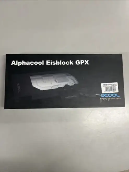 Alphacool Eisblock Aurora Plexi Gpx-A Amd Radeon Rx 5700/5700 Xt Reference