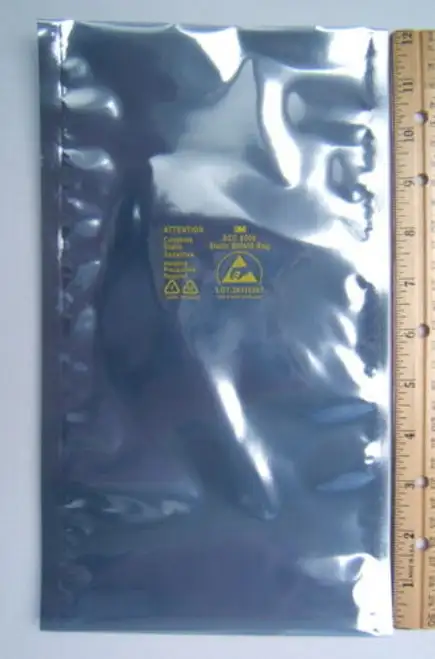 1 200 Esd Anti-Static Shield Bags 6" X 12" -Top