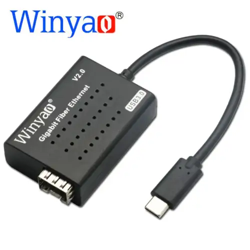 Winyao Usb1000F-C Usb 3.0 1000Mbps Fiber Network Adapter