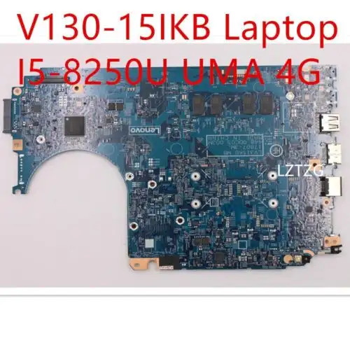 Carte mère pour Lenovo V130-15Ikb Ordinateur portable Carte mère Cpu I5-8250 Uma 4G 5B20T25867