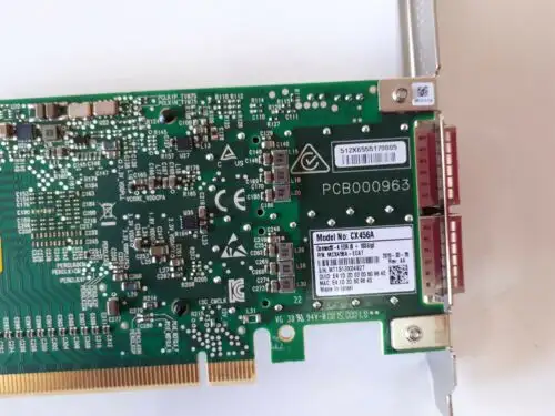 Refurb. Mcx456A-Ecat Dual-Port Qsfp28 Edr Ib100Gb/S Eth 100 Gb/S Vpi + Support