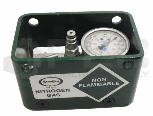 Standfast Nitrogen Gas Manifold Block W/ 0-5000 Psi Gauge