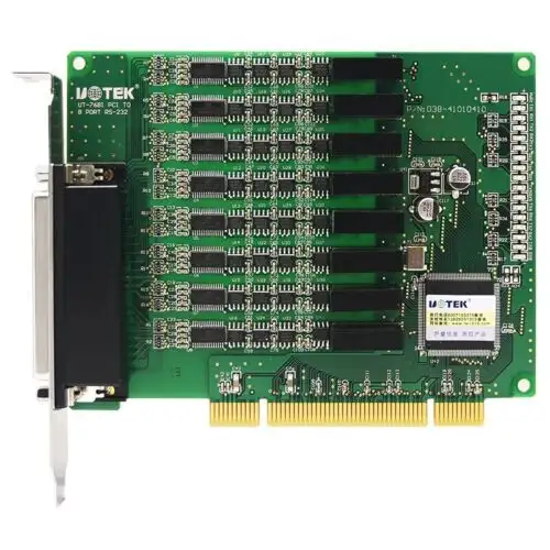 High Speed Opto-Isolated Pci To 8 Ports Rs232 Serial Card Hdr78 Female Adapter