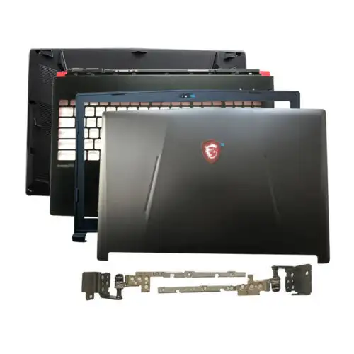 New For Msi Gl63 Ms-16P4 16P5 15.6In Lcd Back Cover+Bezel+Palmrest+Bottom+Hinges