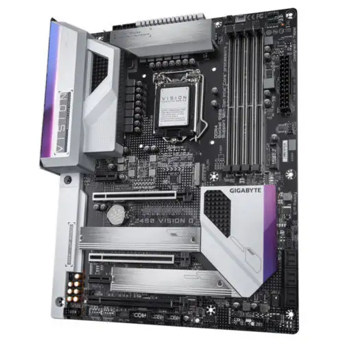Scheda madre Gigabyte Z490 Vision G Intel Z490 Lga 1200 M.2 Core Atx Hdmi Dp Ddr4