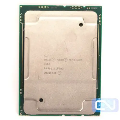 Intel Xeon Platinum 8160 Sr3B0 2.1 Ghz 24 Core 33 Mb Lga3647 Fair Grade