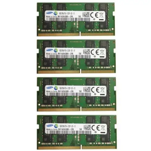 Samsung 64Gb (4X 16Gb) Ddr4 2133Mhz Pc4-17000 Sodimm Memory Ram M471A2K43Bb1-Cpb