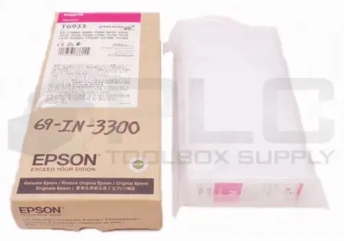 New Epson T6933 Magenta Ultrachrome Xd Ink 350Ml