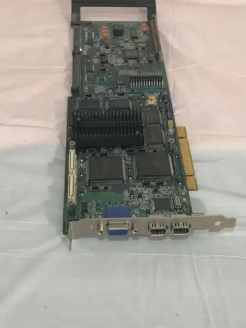 Matrox 950-01 Rev B Vga 2 1394 Double Port Graphics Board