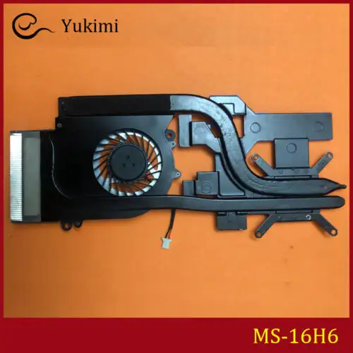 Ms-16H6 per il ventilatore di raffreddamento del dissipatore del computer portatile di Msi Gs60 Px60 Ws60