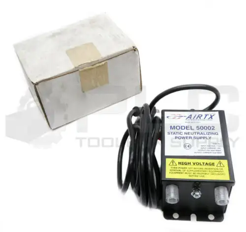 New Airtx Model 50002 Static Neutralizing Power Supply 50/60Hz