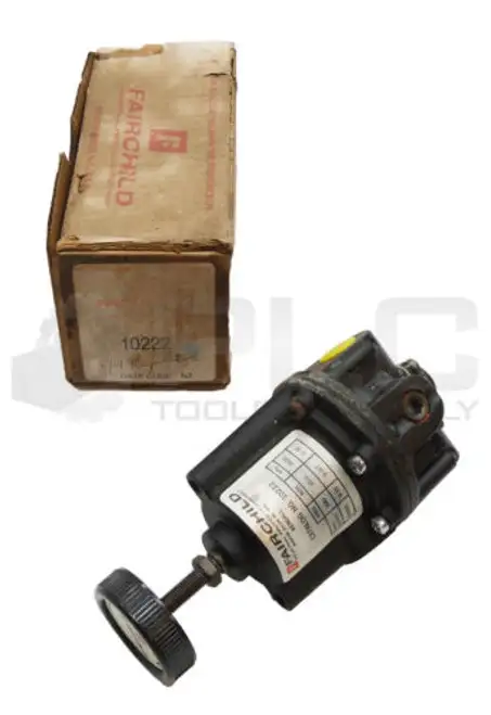 New Fairchild 10222 Pneumatic Regulator 1/4" Npt 500Psig Read
