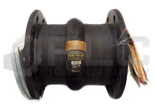 New Proco Fa-231 Single Wide Arch Rubber Expansion Joint Type: Bb L: 10" Id: 6"