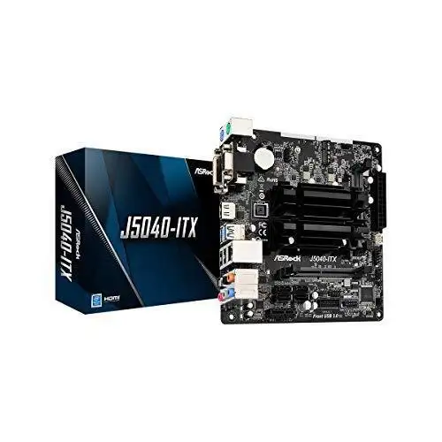 Asrock Intel Quad-Core Processor J5040 Mini-Itx Scheda madre J5040-Itx