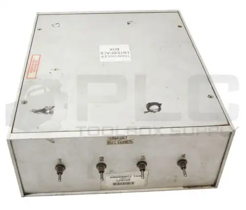 L2809F Transducer Interface Shut Switch