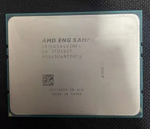 Amd Epyc 7601Qs 32C64T 2S1905 Version Main Frequency 1.9-2.58 Cpu Processor