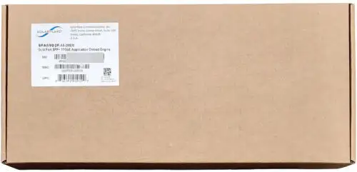 Solarflare Sfa6902F Dual Port 10Gbe Applicationonload Engine Aoe Server Adapter