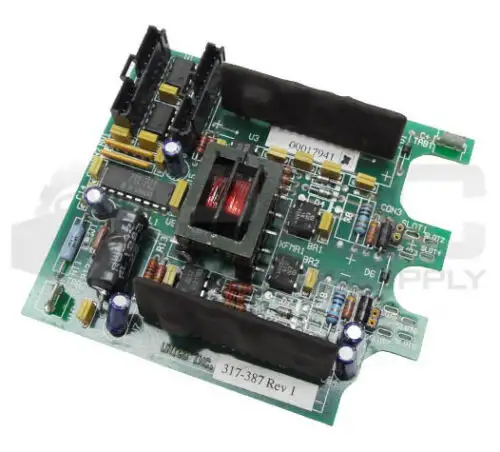 New Unico Inc. 317-387 Rev 1 Circuit Board 9520 Mic2-0 400404