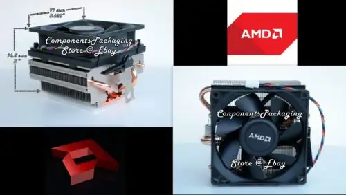 A8 7650K Cpu Cooler Fan And Heat Sink With Amd Near Silent Technology -