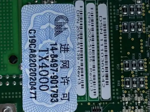 Nms Communication Tx4000 4-PortEthernet Pci 2035-51139 2025-51035