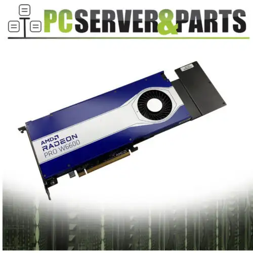 Amd Radeon W6600 8Gb Gddr6 4X Displayport Graphics Card High Profile Dp/N: Xcv9V