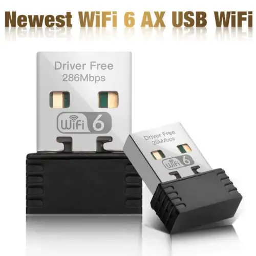Ax300 Wifi 6 Usb2.0 Driver 2.4Ghz 286Mbps 802.11Ax Wireless Network Adapter