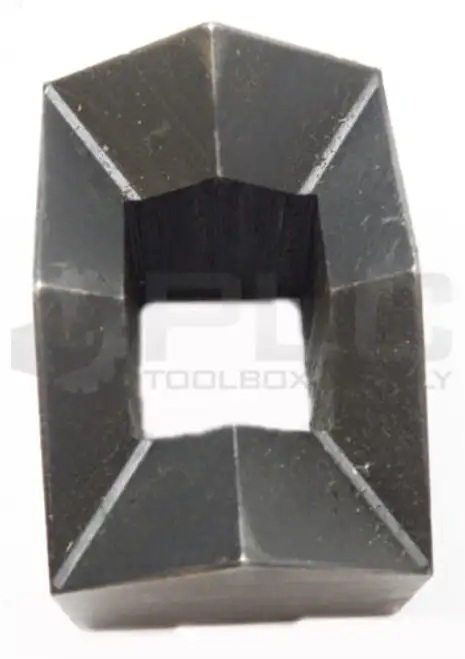 Greenlee 60057 Rectangular Replacement Punch 1.378" X 2.047" 35 0Mm X 52 0Mm