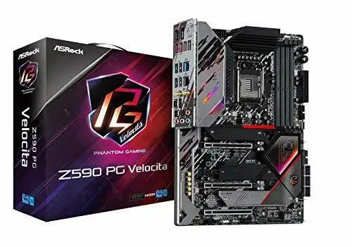 Asrock Motherboard Z590 Pg Geschwindigkeit Intel 10/11Th Cpu Lga1200 Z590 Atx