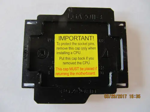 New 108 Pcs Foxconn Lga2011-3 Cpu Socket Cover