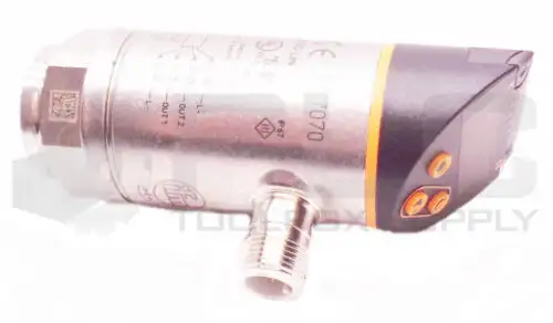 New Ifm Pn7070 Pressure Sensor W/ Display 30Vdc 80Mpa 11580Psi