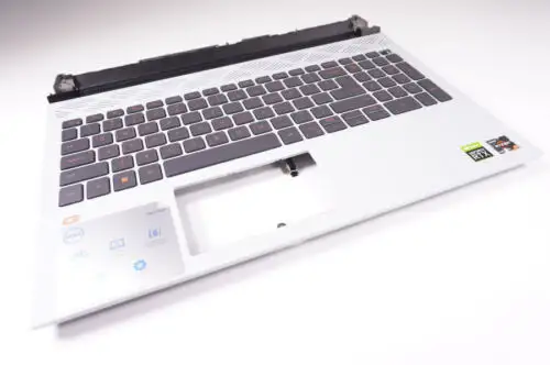 Compatible With 95P6M Dell Us Palmrest Keyboard Phantom Grey With Speckles G1...