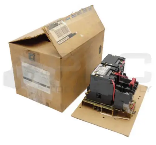 New Square D 8736 Sb04V02 Ser A Ac Reversing Magnetic Starter Size 0 3Pole