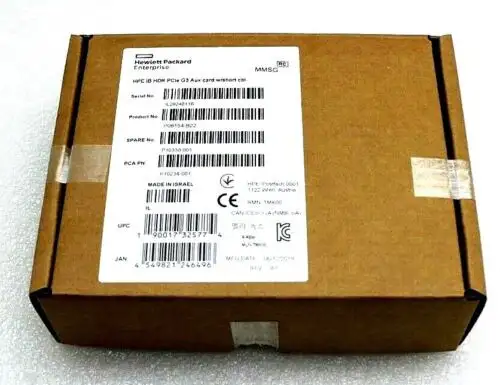 P06154-B22 P10234-001 P10330-001 Hpe Tmk00 Ib Hdr Pcie G3 Aux Card W/Cable