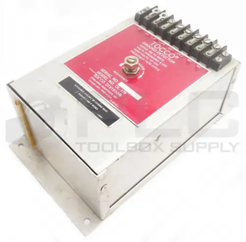 Tocco Ol-179 Ground Detector Volts To Ground 8Vdc Input Volts 115 Vac