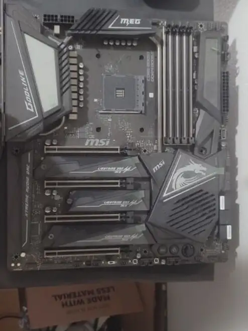 Msi X570Godlike Amd Am4 Sata 6Gb/S Motherboard