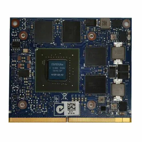 Dell Nvidia Quadro K2200M Mobile Video 061Yvg 2Gb Gddr5 N15P-Q5-A2 787429-001