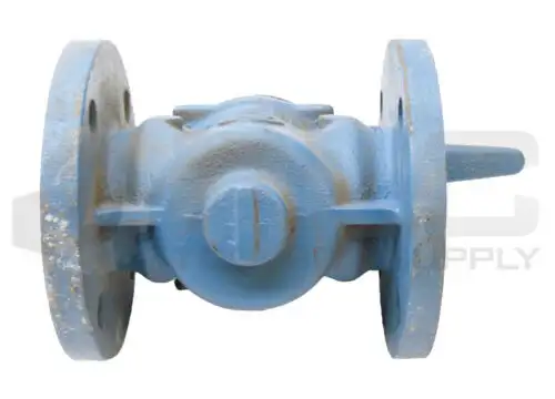 Dezurik 1021493 Flanged Plug Valve 2-1/2"