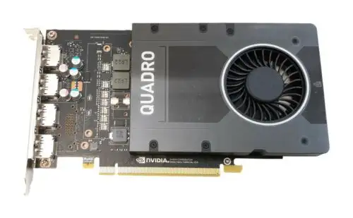 Dell Nvidia Quadro P2200 5Gb Pci-E X16 Dp X4 900-5G420-0100-000 F 2G8Wc